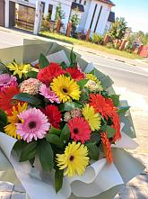 Букет цветов из:  Герберы #REPLACE_PRED# Бавлах