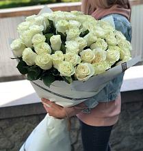 Букет 35 Белых роз #REPLACE_PRED# Бавлах